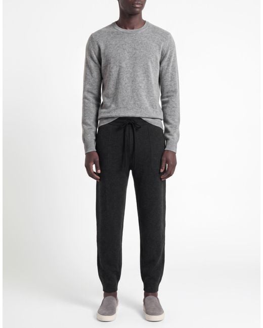 Gran Sasso Black Trouser for men