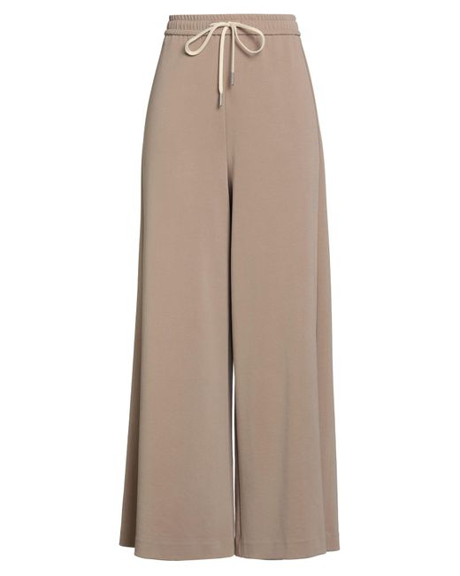Kontatto Brown Pants Modal, Polyester
