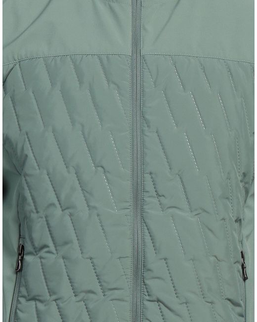 Colmar Green Puffer Polyester, Elastane for men