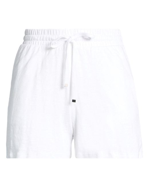 Not Shy White Shorts & Bermuda Shorts