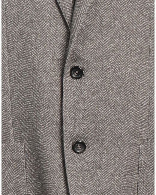 Circolo 1901 Blue Taupe Blazer Cotton, Elastane for men