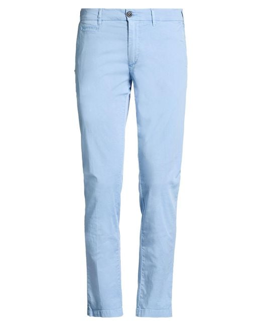 40weft Blue Sky Pants Cotton, Elastane for men