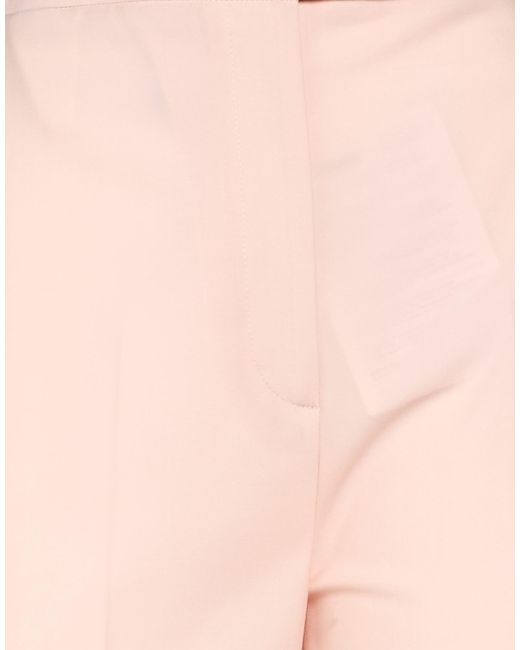 Lardini Pink Light Pants Wool, Elastane