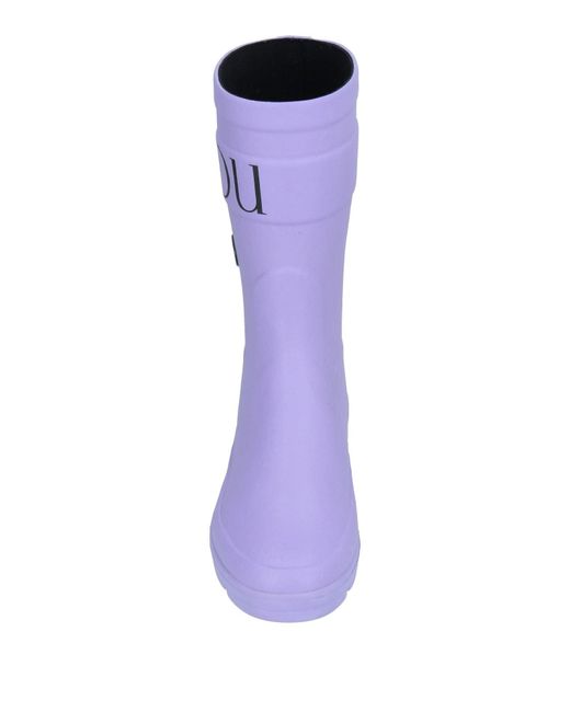 Patou Purple Ankle Boots