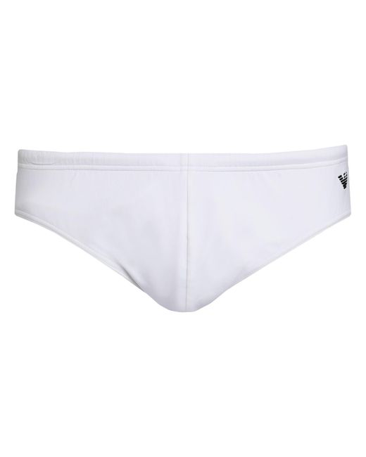 Emporio Armani White Bikini Bottoms & Swim Briefs for men