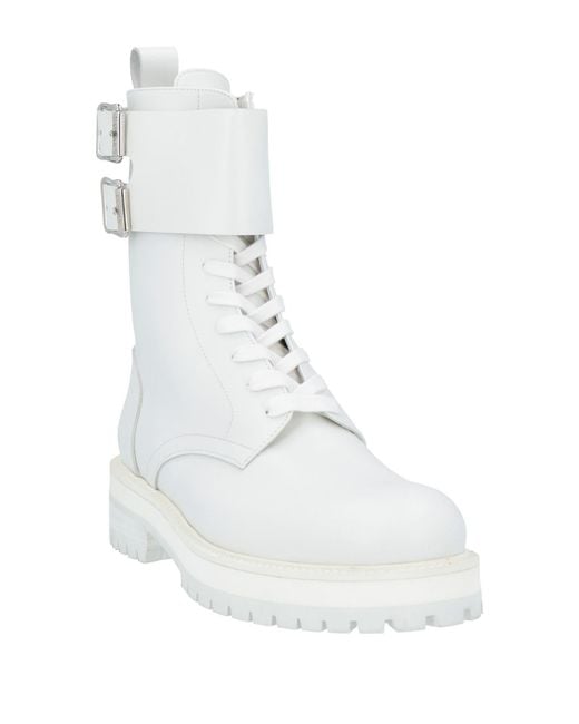 Dondup White Stiefelette