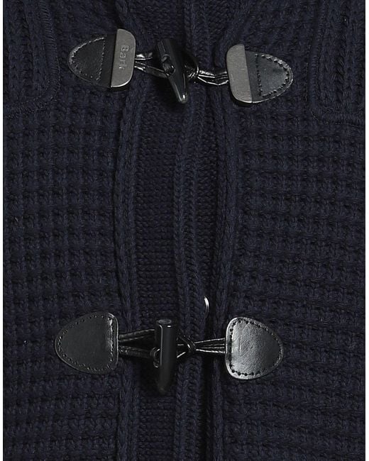 Bark Blue Midnight Coat Wool, Polyamide for men