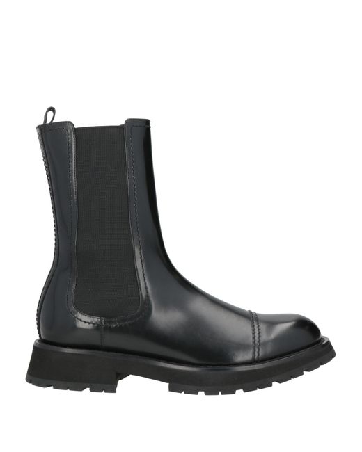 Alexander McQueen Black Ankle Boots for men