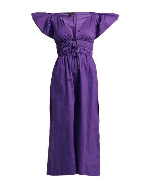 Pinko Purple Jumpsuit
