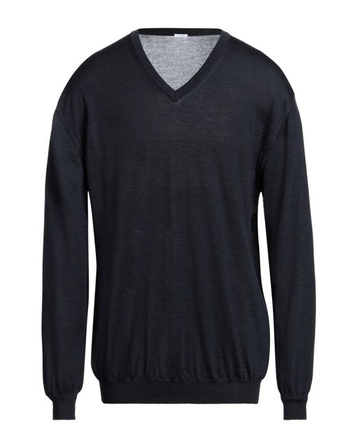 Malo Blue Midnight Sweater Cashmere, Silk for men