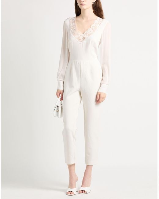 Ermanno Scervino White Jumpsuit