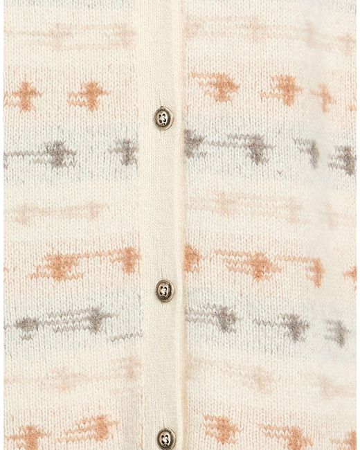 The Elder Statesman Natural Cardigans