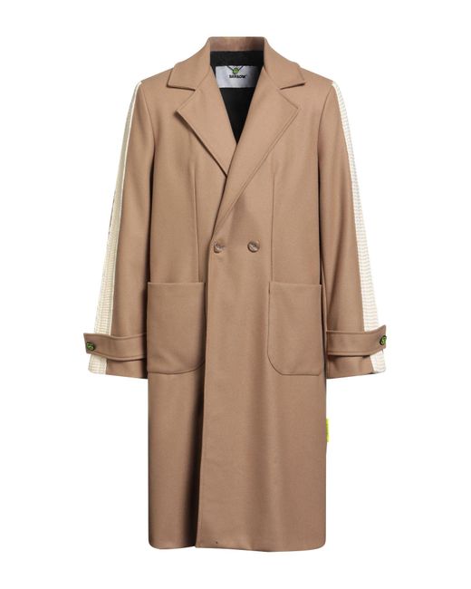 Barrow Natural Camel Coat Virgin Wool, Polyamide, Cashmere, Viscose, Acetate for men