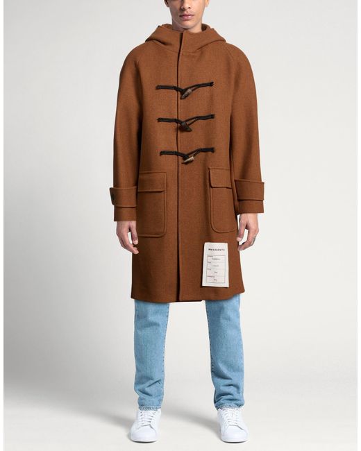 Abrigo Amaranto de hombre de color Brown