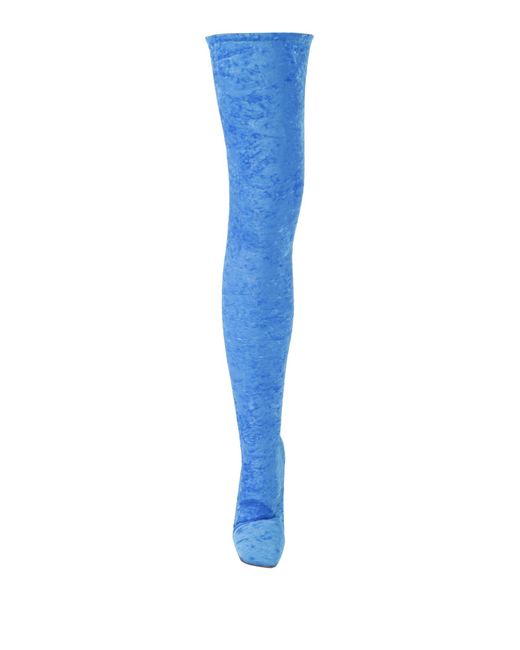 Vetements Blue Azure Boot Textile Fibers