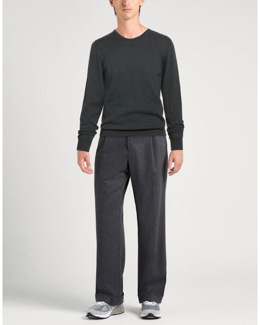 Trussardi Gray Sweaters for men