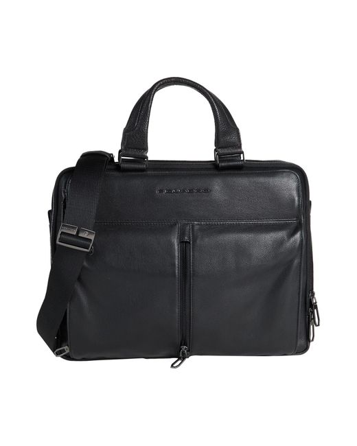 Piquadro Black Handbag for men