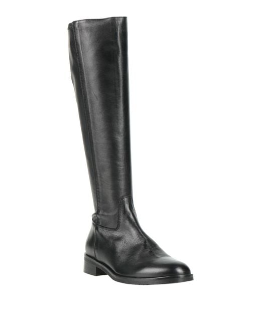 Anima Black Boot Leather