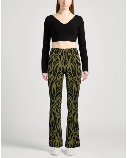Kaos Green Pants Viscose, Polyester