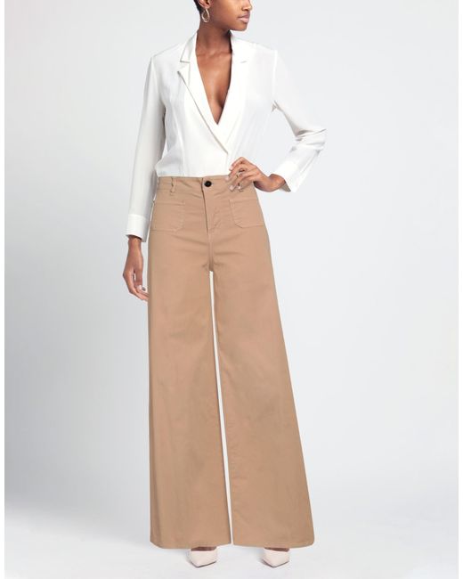 Another Label Natural Pants Cotton, Elastane