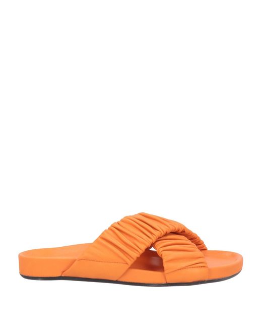 Nubikk Orange Sandals