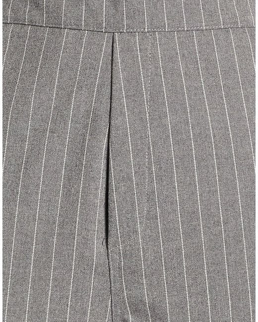 Rhude Gray Pants Polyester, Viscose