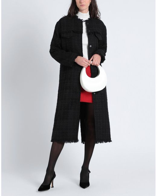 Manteau long EDITED en coloris Black