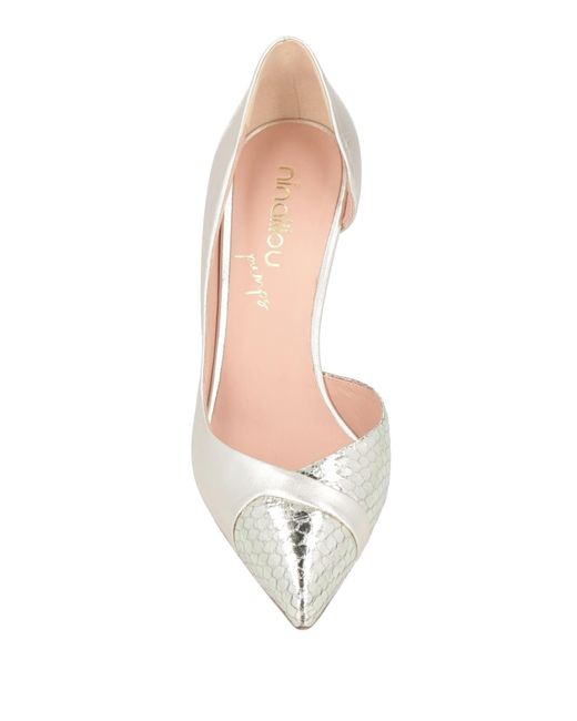 Ninalilou White Pumps Leather