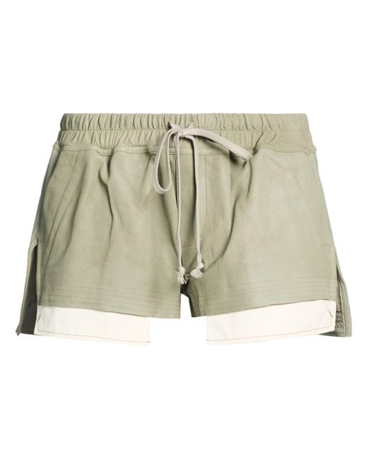 Rick Owens Natural Shorts & Bermuda Shorts