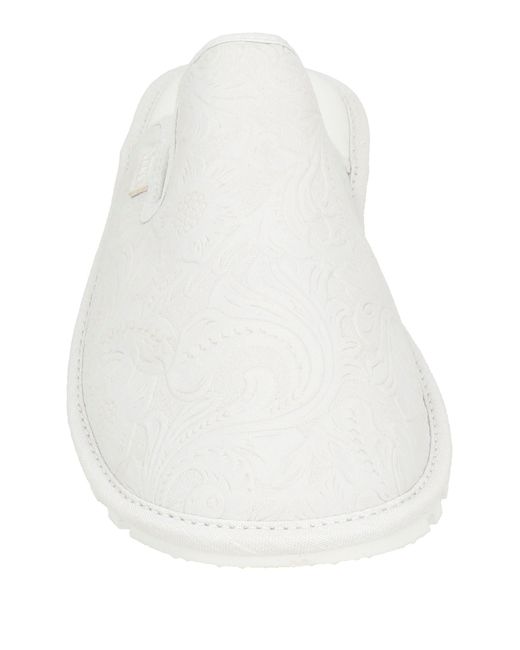 Vans White Mules & Clogs