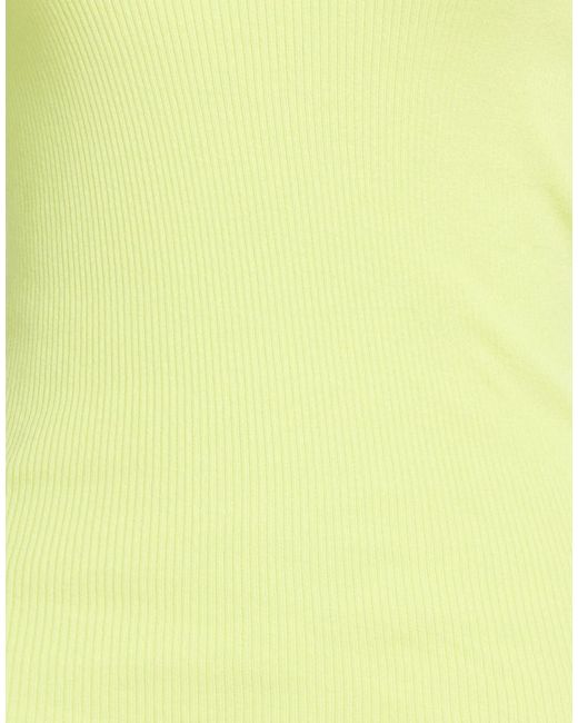 Roberto Collina Yellow Lime Sweater Cotton