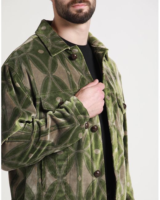 Etro Green Jacket for men