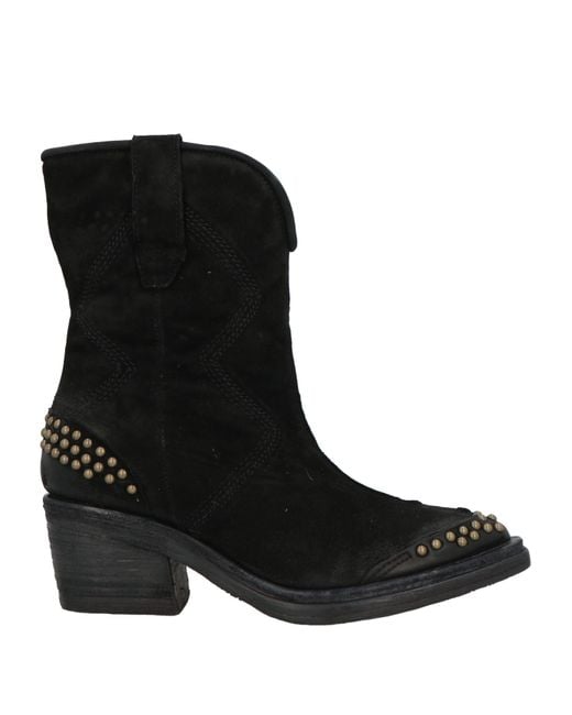 Botines de caña alta A.s.98 de color Black