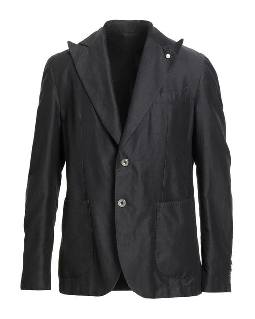 Blazer di Luigi Bianchi in Black da Uomo