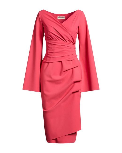 La Petite Robe Di Chiara Boni Red Midi Dress