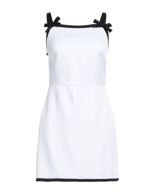 MSGM White Mini Dress