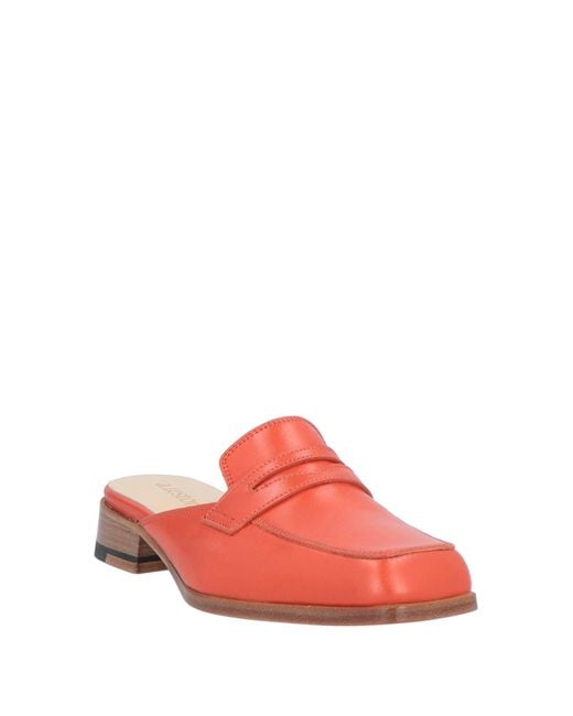 Mules & Zoccoli di Testoni in Pink