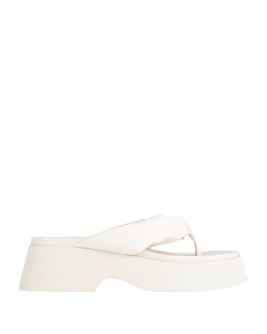 Steve Madden Natural Thong Sandal