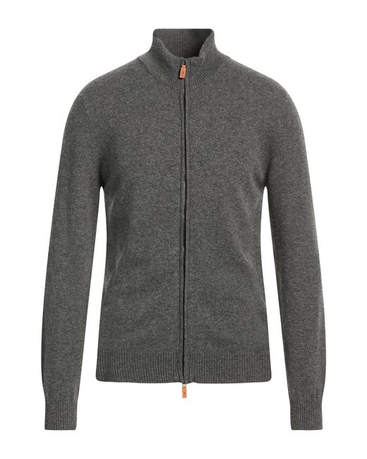 Daniele Fiesoli Gray Selezione Cardigan Cashmere for men
