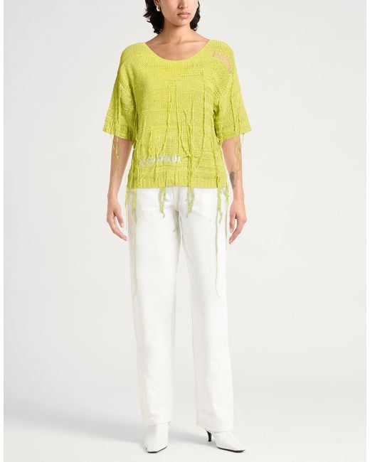 Roberto Collina Yellow Sweaters