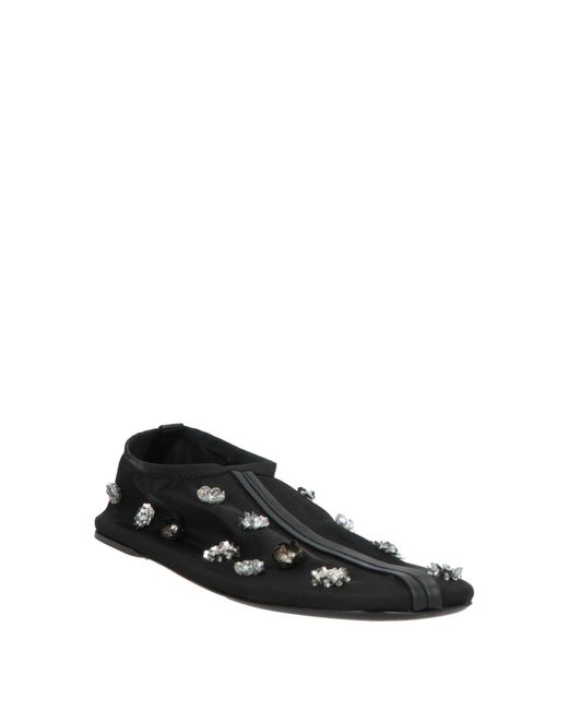 Christopher Esber Black Ballet Flats