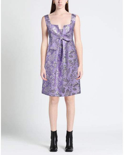 P.A.R.O.S.H. Purple Mini-Kleid