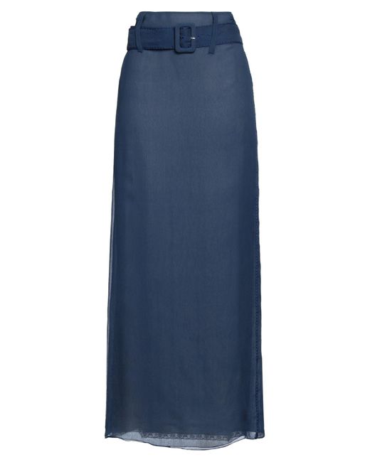 Prada Blue Maxi Skirt