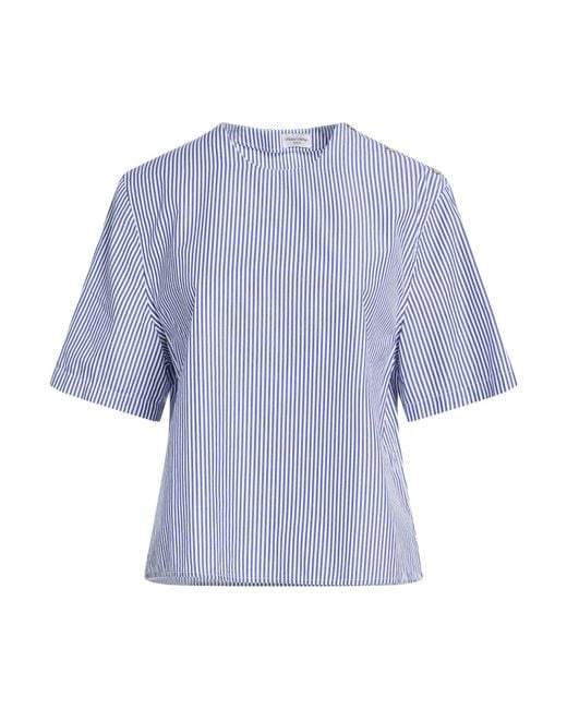 Officine Generale Blue Top Cotton