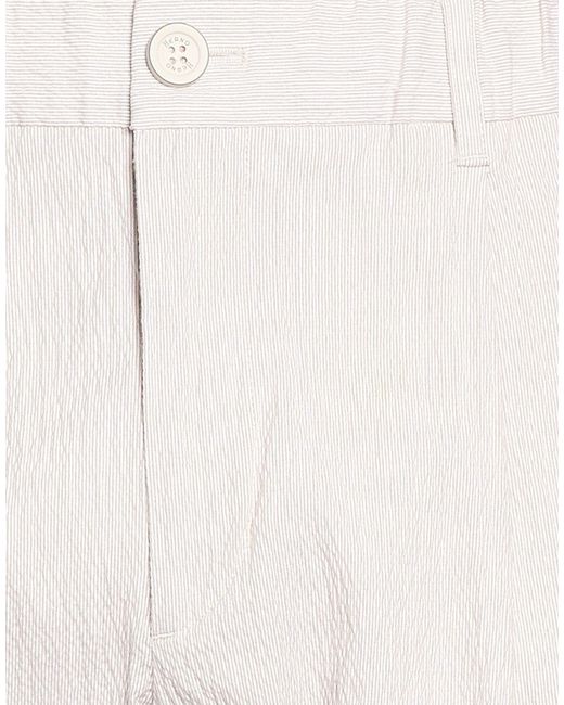 Herno White Pants Cotton, Elastane for men