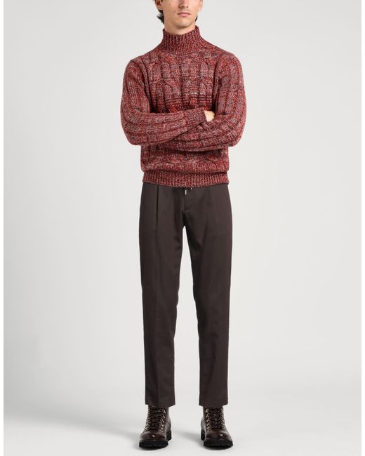 Paolo Pecora Gray Trouser for men