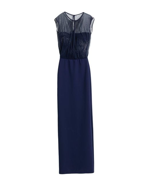 La Petite Robe Di Chiara Boni Blue Maxi Dress