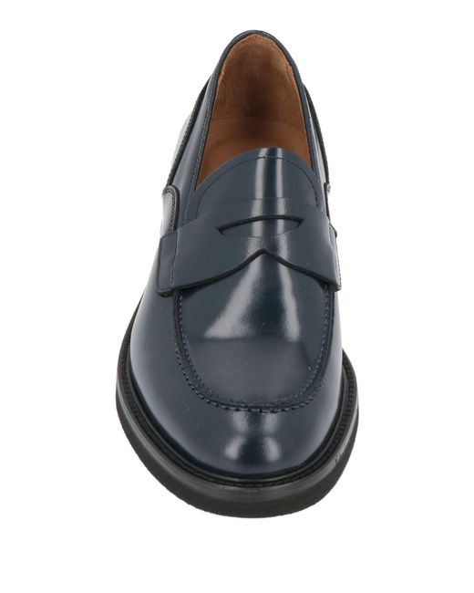 Testoni Blue Loafers for men