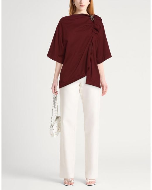 Dries Van Noten Red Sweatshirts