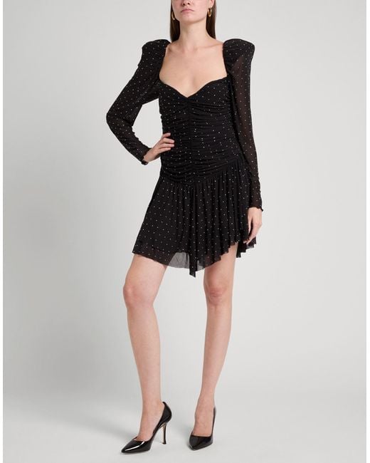 ROTATE BIRGER CHRISTENSEN Black Mini Dress